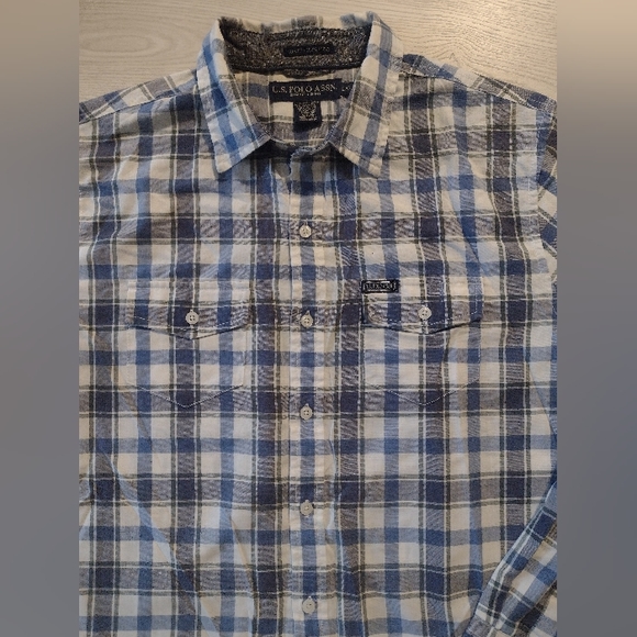 2 Vintage BAMBOO CAY & U.S. POLO ASSN. Men's Shirt SET!! - Picture 8 of 9